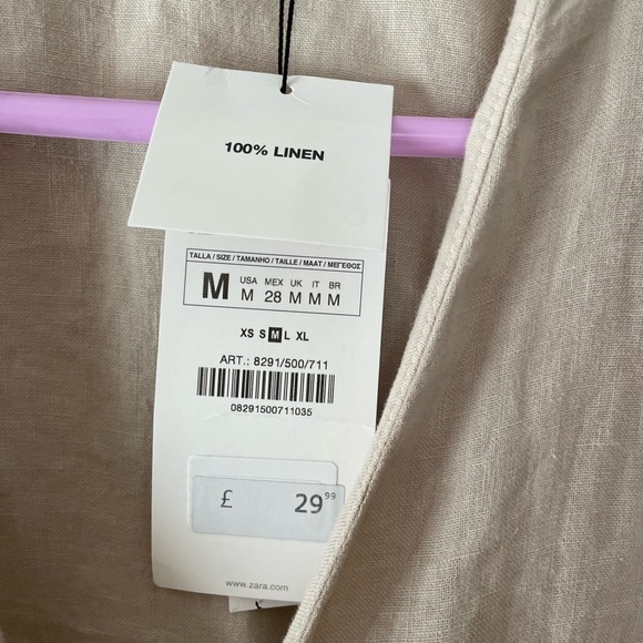 Zara linen top - Picture 5 of 8